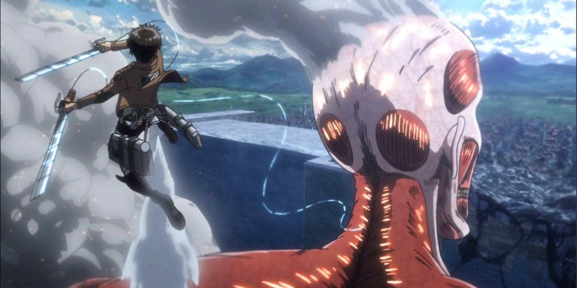 eren vs bertholdt in aot