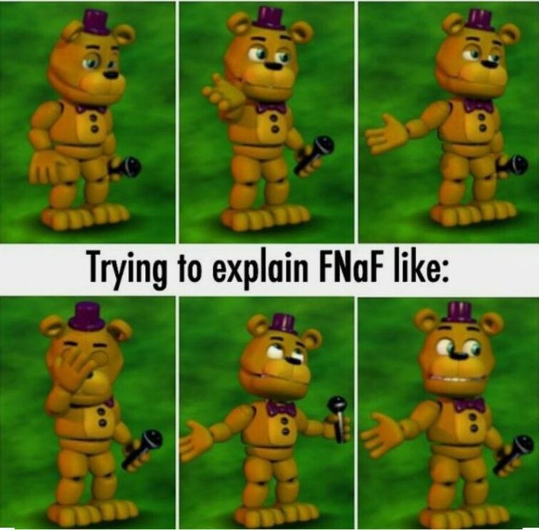 explain fnaf meme