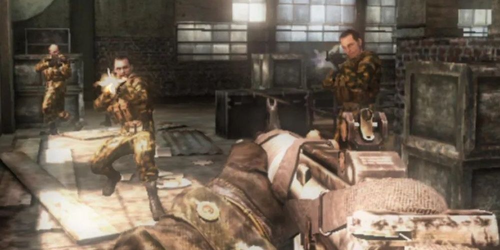 Gameplay of Call of Duty: Black Ops: Declassified from the PS Vita.