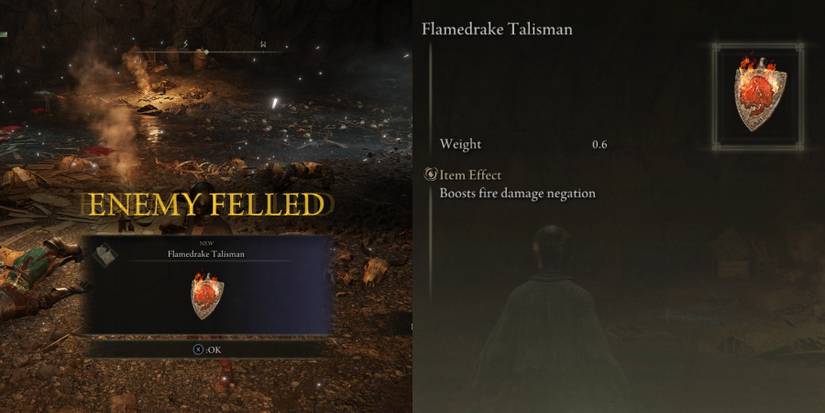 flamedrake talisman in elden ring