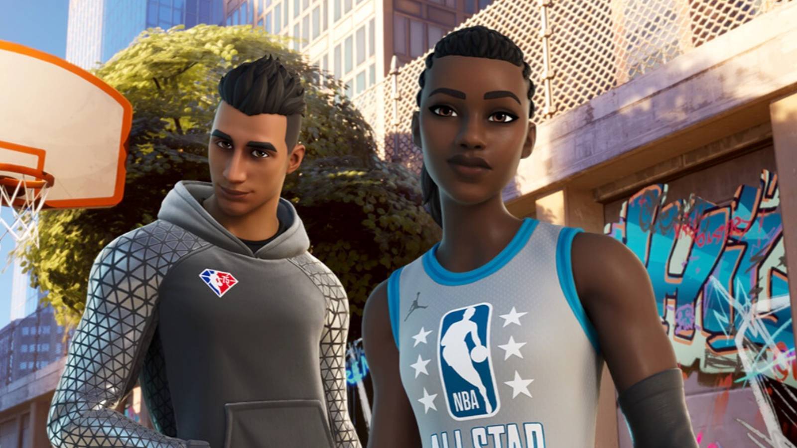 fortnite nba 75 all star challenge fix sink baskets