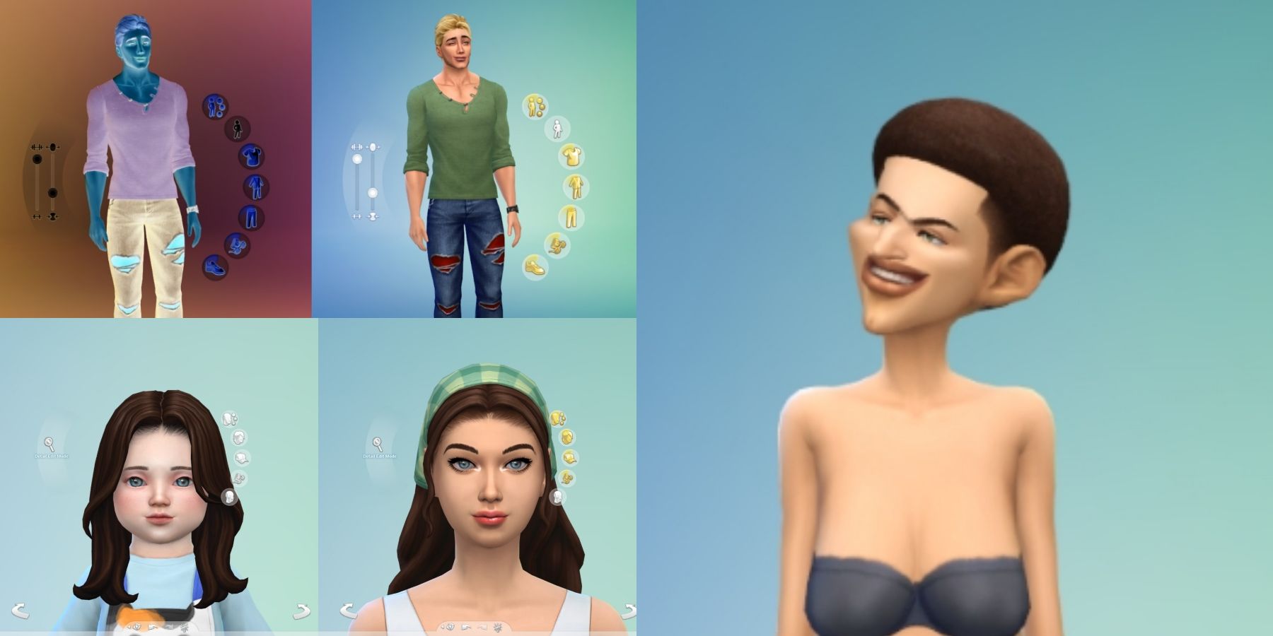 People Have Already Made Some Really Weird Sims 4 Characters