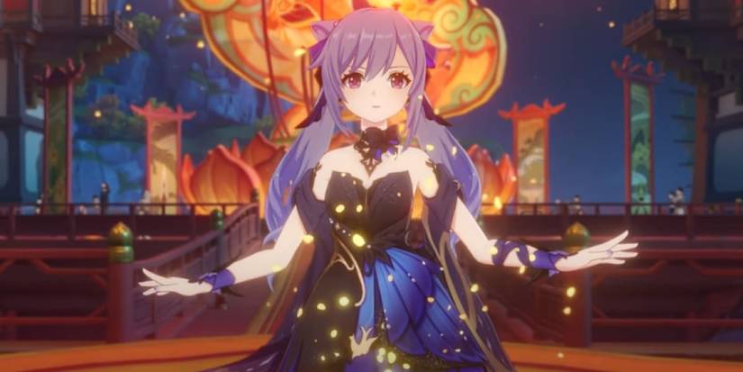 genshin impact keqing lantern