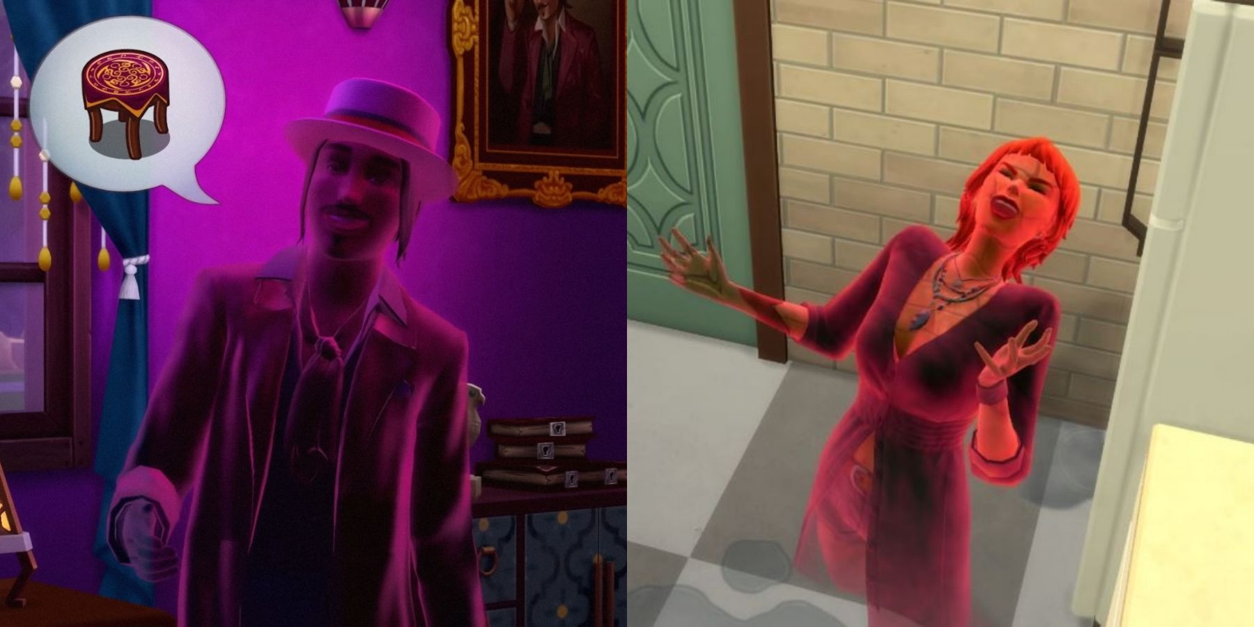 guidry and Temperance in the sims 4