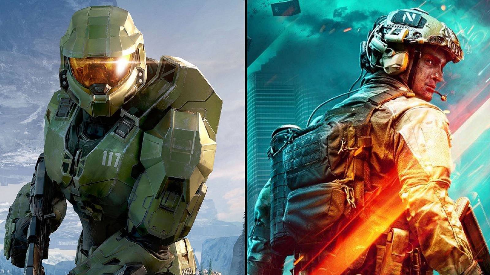 halo infinite and battlefield 2042