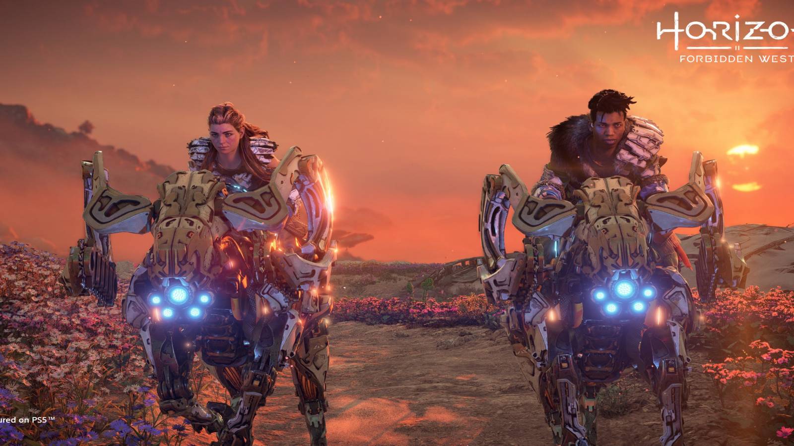 horizon forbidden west aloy riding machine screenshot