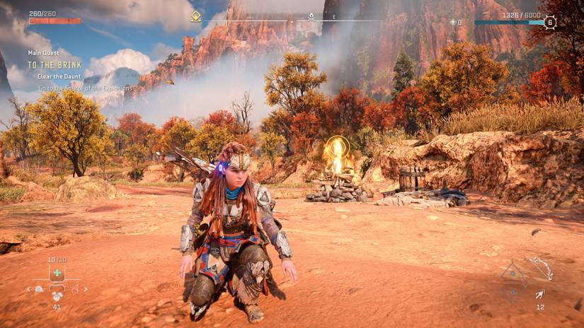 horizon forbidden west crouch aloy