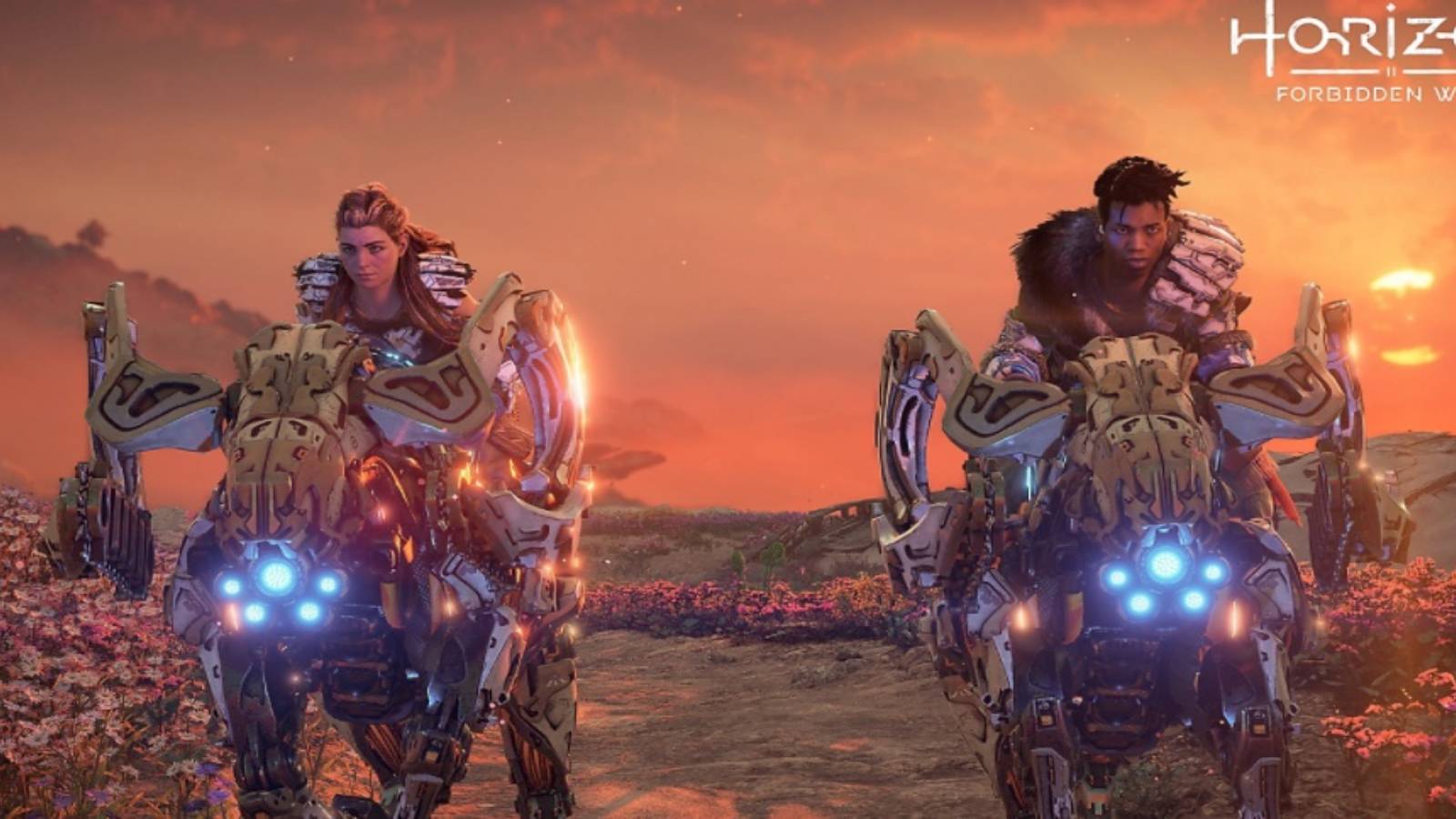 horizon forbidden west fast travel mount machines