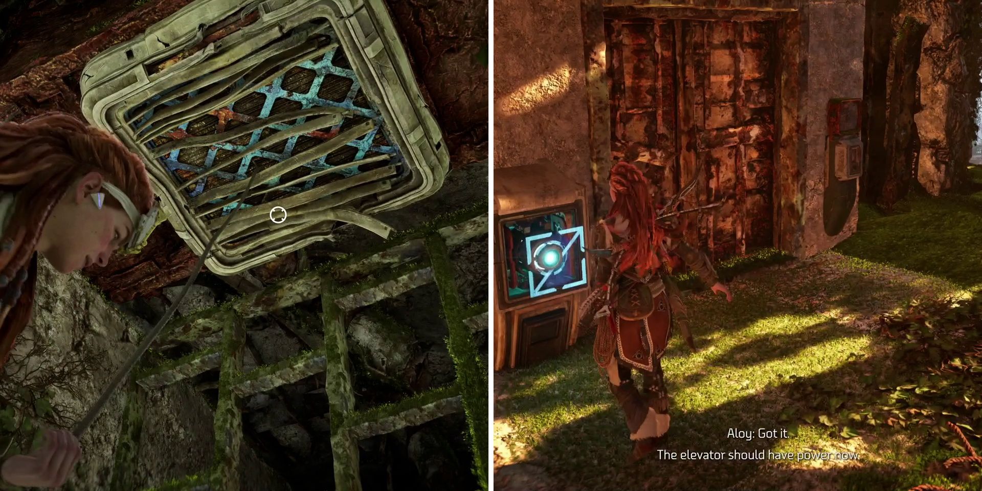 horizon-forbidden-west-isle-of-spires-relic-ruins-06-elevator-repaired