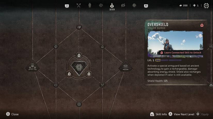 horizon forbidden west overshield valor surge