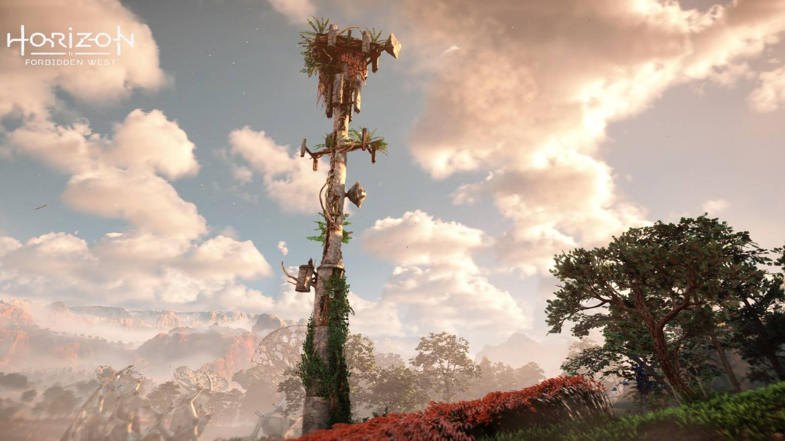 horizon forbidden west plainsong vista tower image