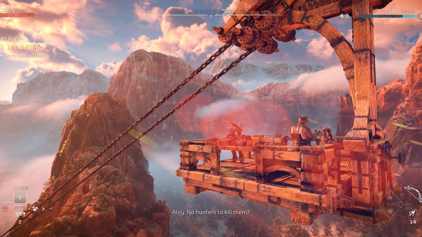 horizon forbidden west rail car aloy 
