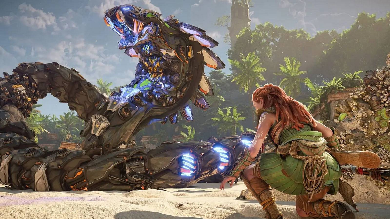 horizon forbidden west snake machine