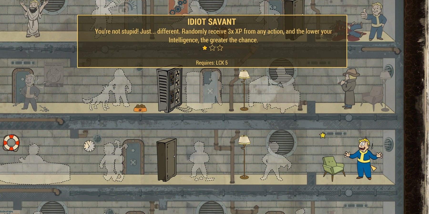 idiot savant fallout 4 perk