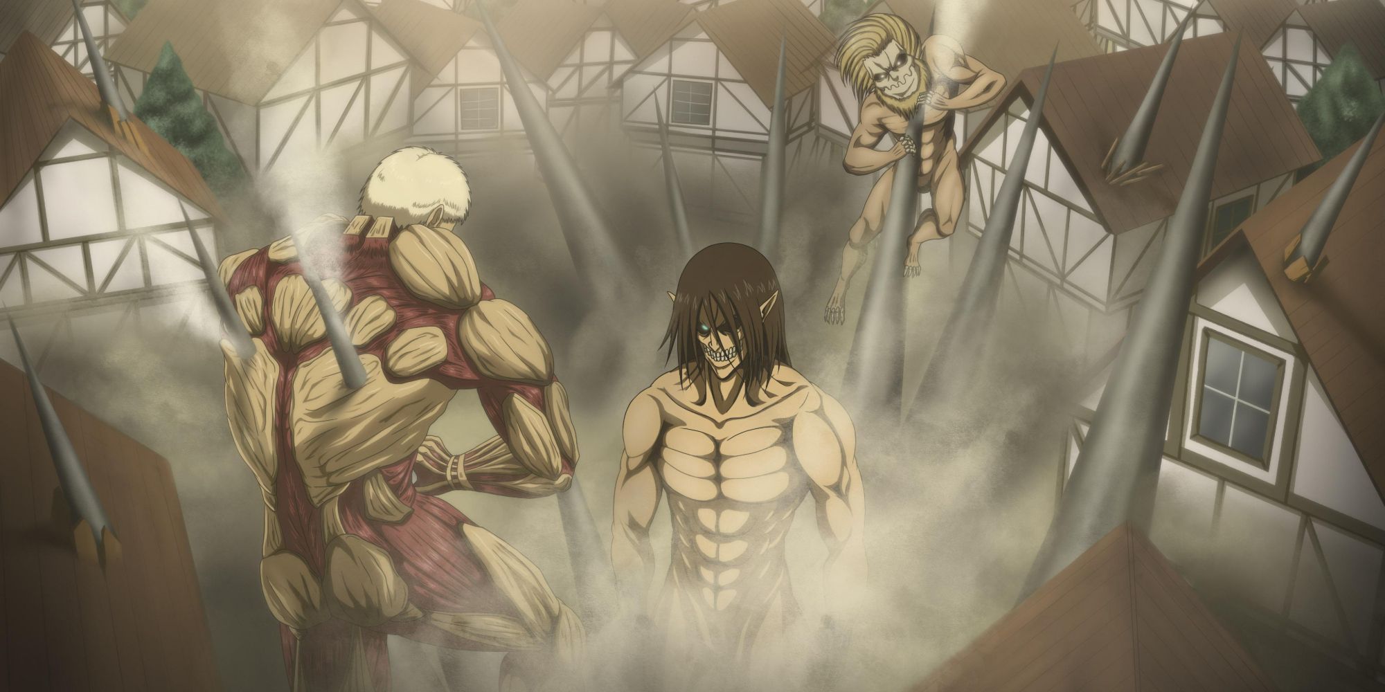 jaw, armored, and attack titan in aot