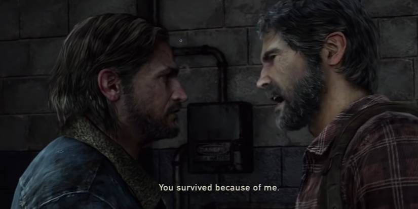 Joel talking to Tommy