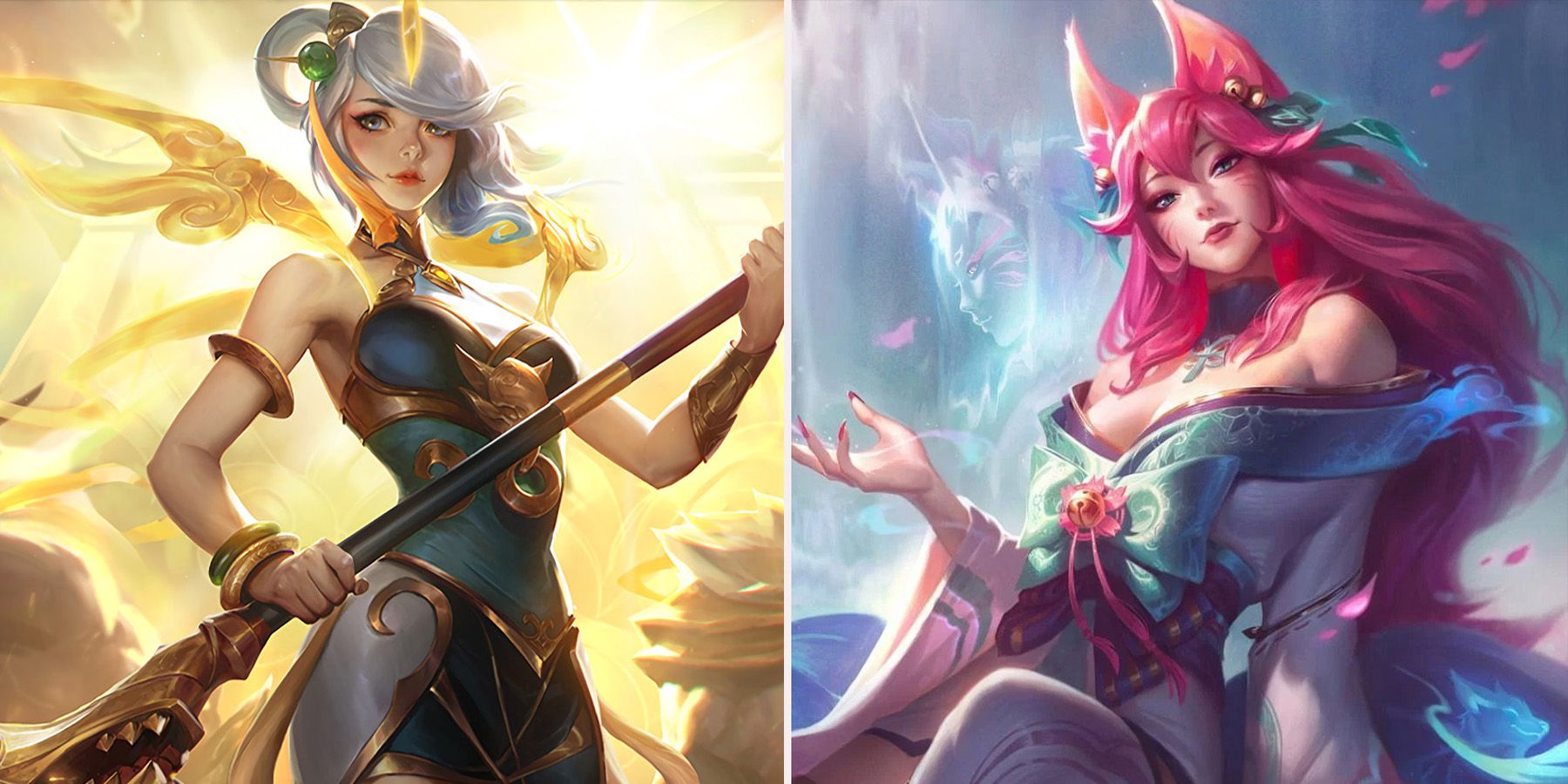 league of legends ahri and lux