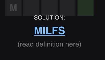 lewdle answer february 14 2022 milfs