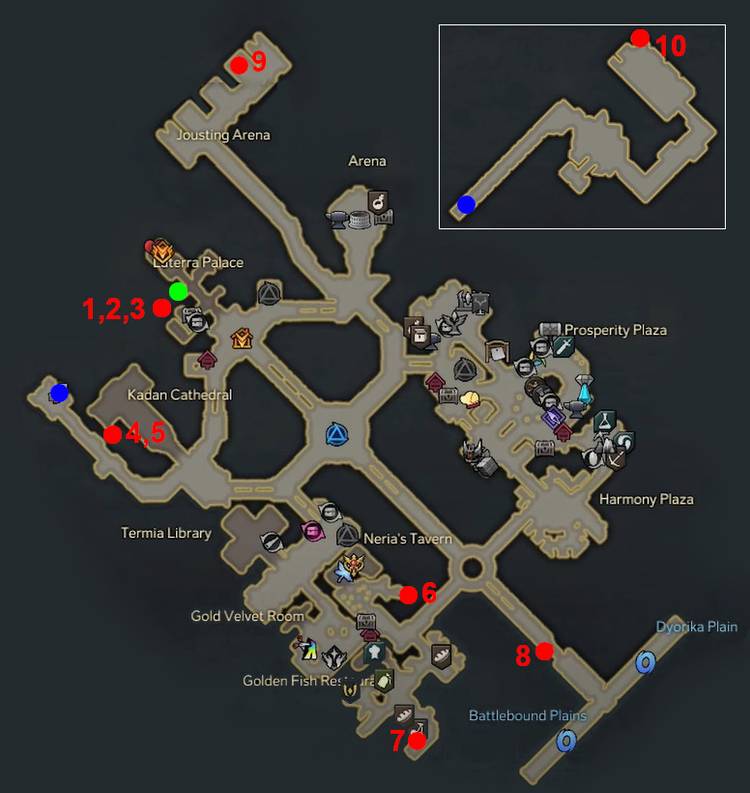 lost ark luterra castle mokoko seed map
