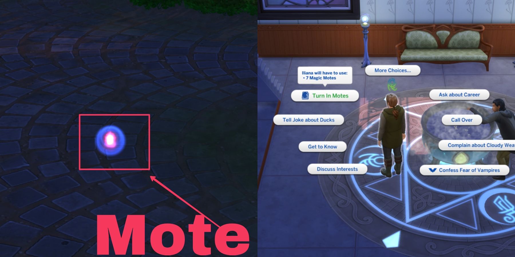 magical motes in the sims 4