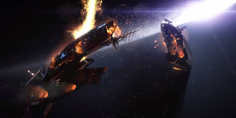 mass effect 2 intro scene