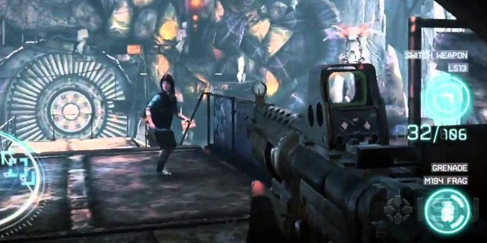 Gameplay footage of Killzone: Mercenary from the PS Vita.
