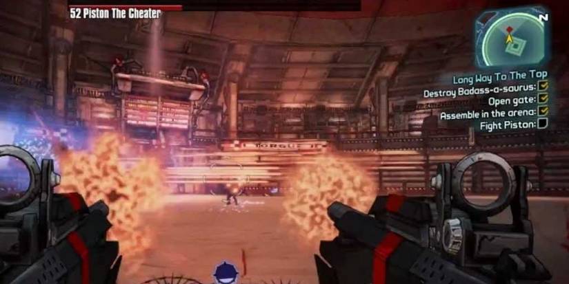 El Salvador Fighting Piston The Cheater in the DLC Mr. Torgue's Campaign of Carnage from Borderlands 2