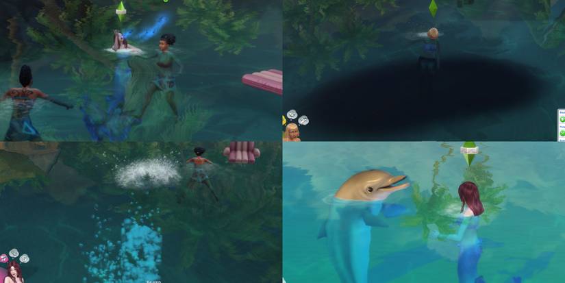 mermaid abilities in the sims 4