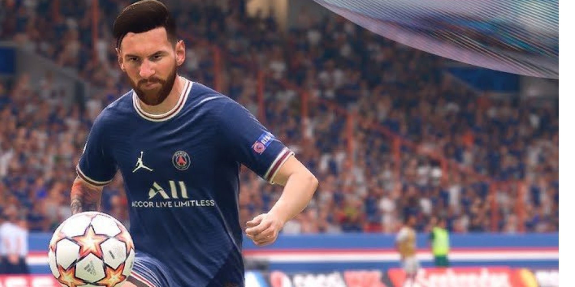 Lionel Messi on FIFA 22.