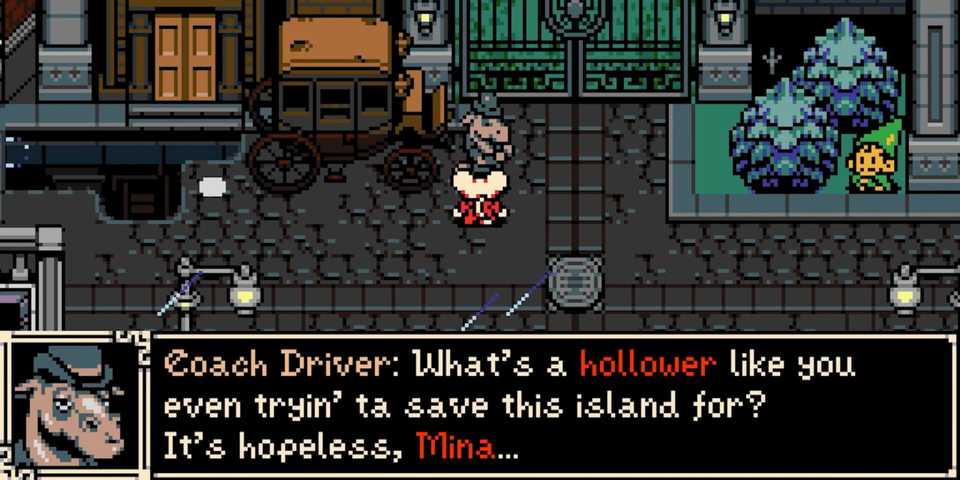 mina the hollower coach driver