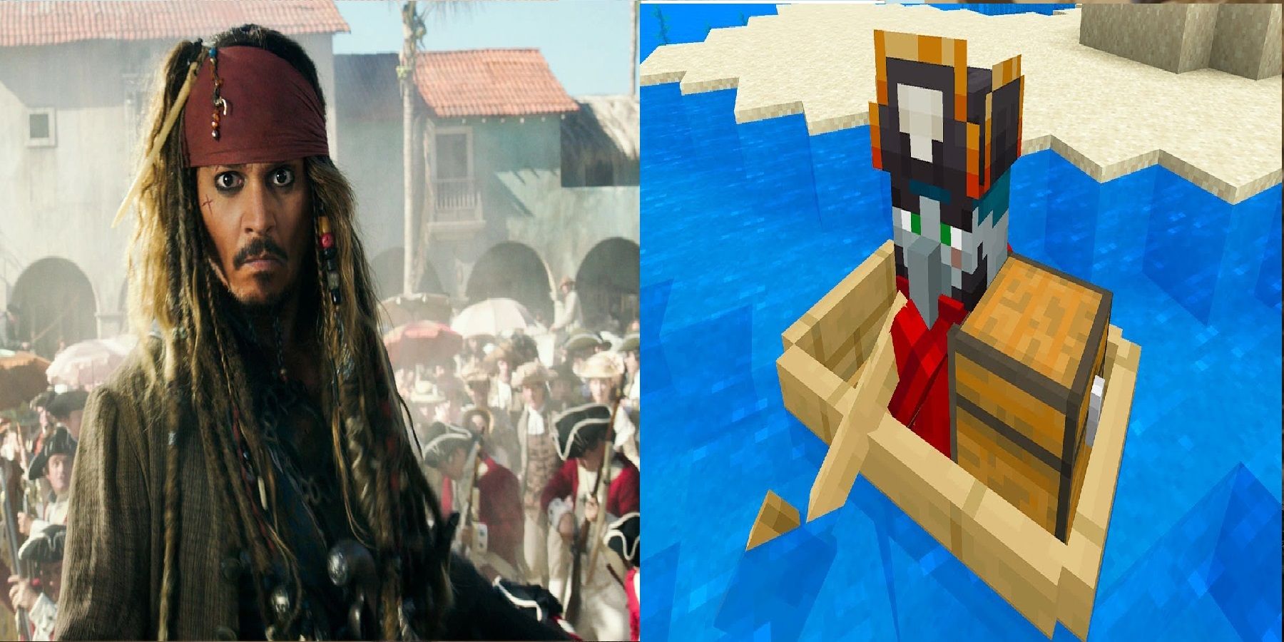 Minecraft Player Recreates Pirates of the Caribbean’s Black Pearl Ship