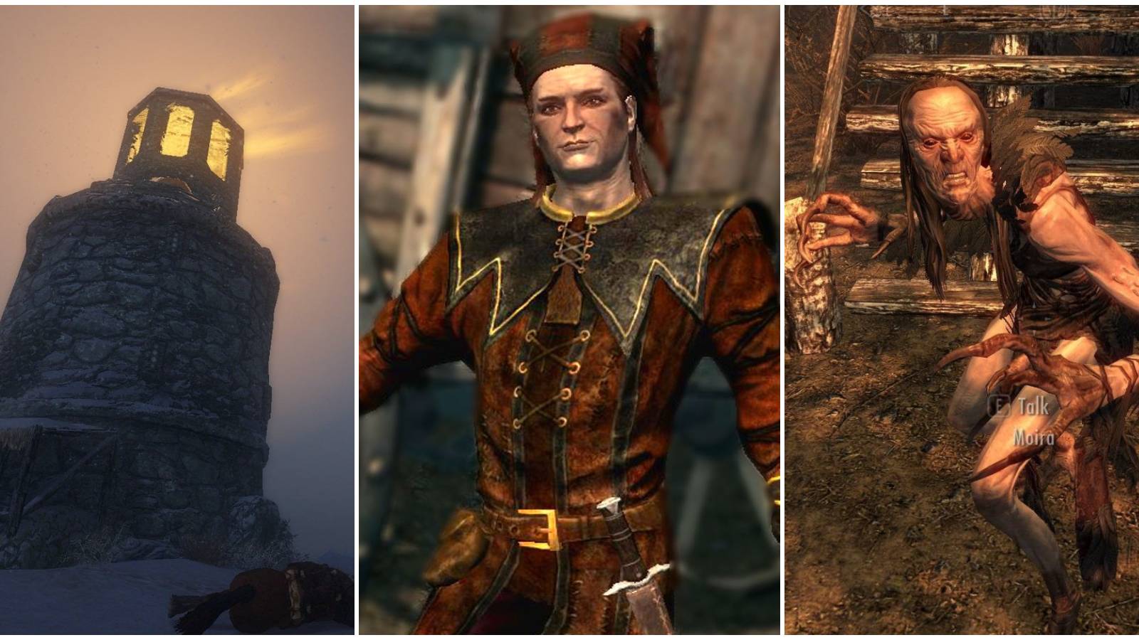 Skyrim Lighthouse, Cicero and Hagraven