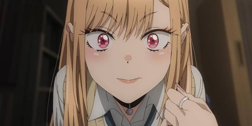 my dress-up darling marin close up