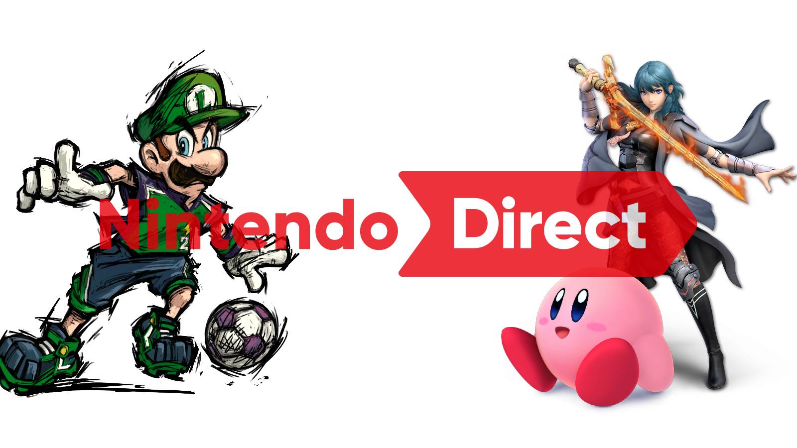 mario strikers luigi fire emblem byleth kirby