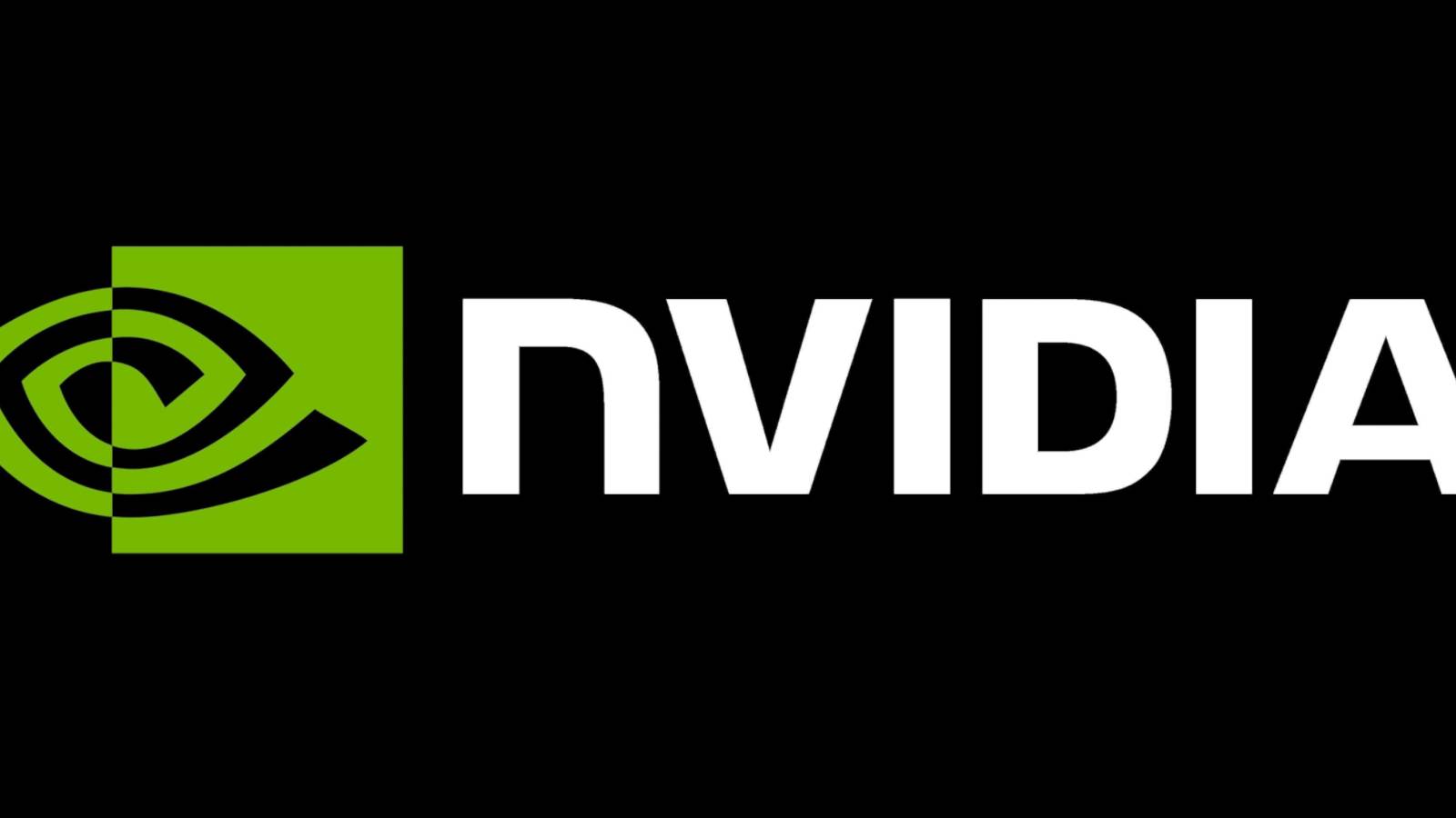 nvidia black and green logo