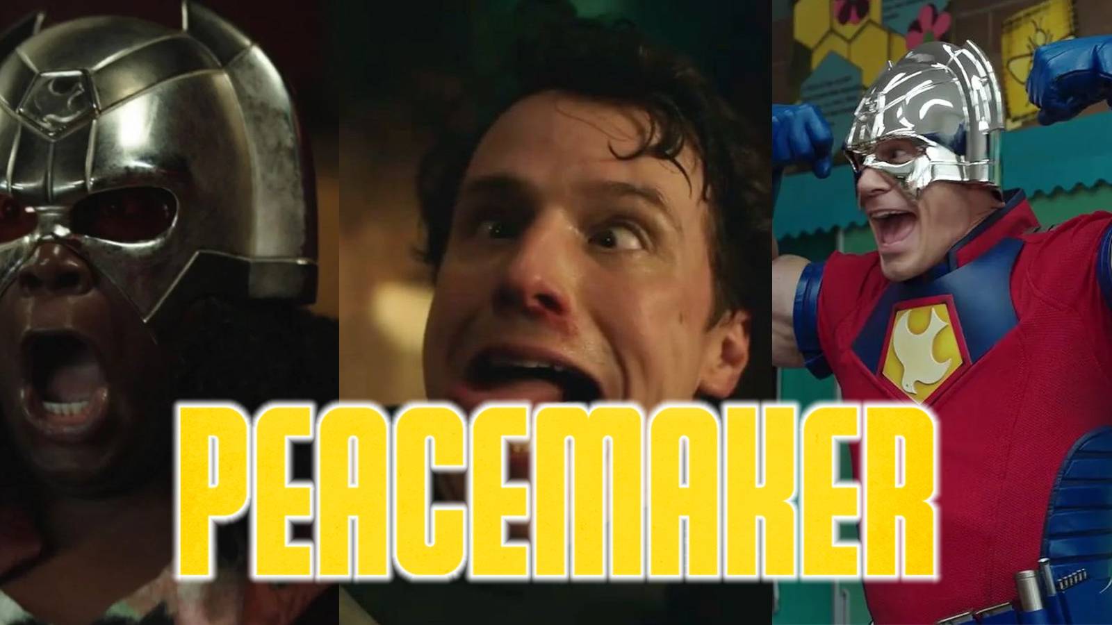 Peacemaker gag reel Danielle Brooks Freddie Stroma John Cena Leota Adebayo Adrian Chase Vigilante