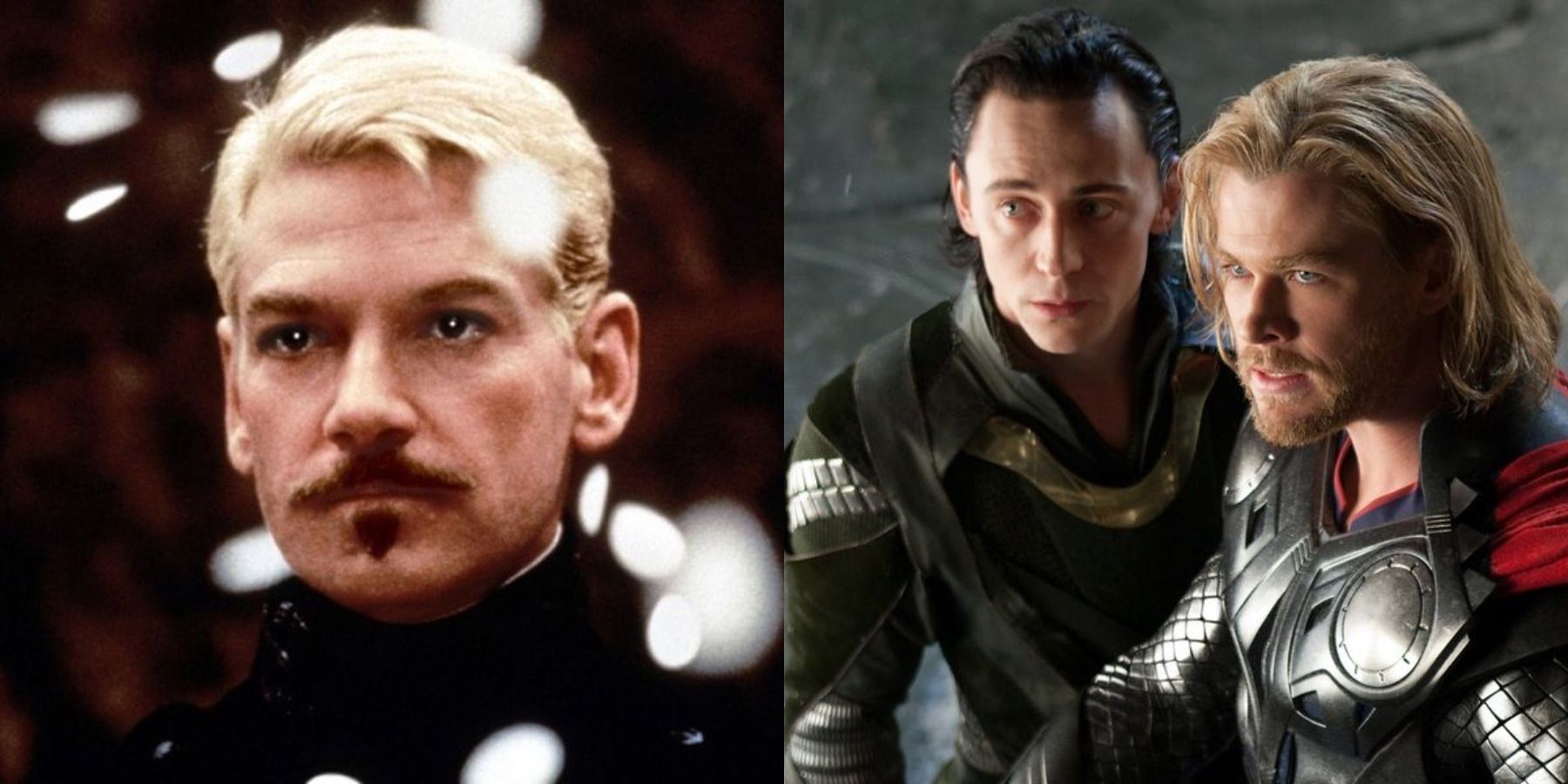 Best Kenneth Branagh directorial work feature split image Hamlet and Thor