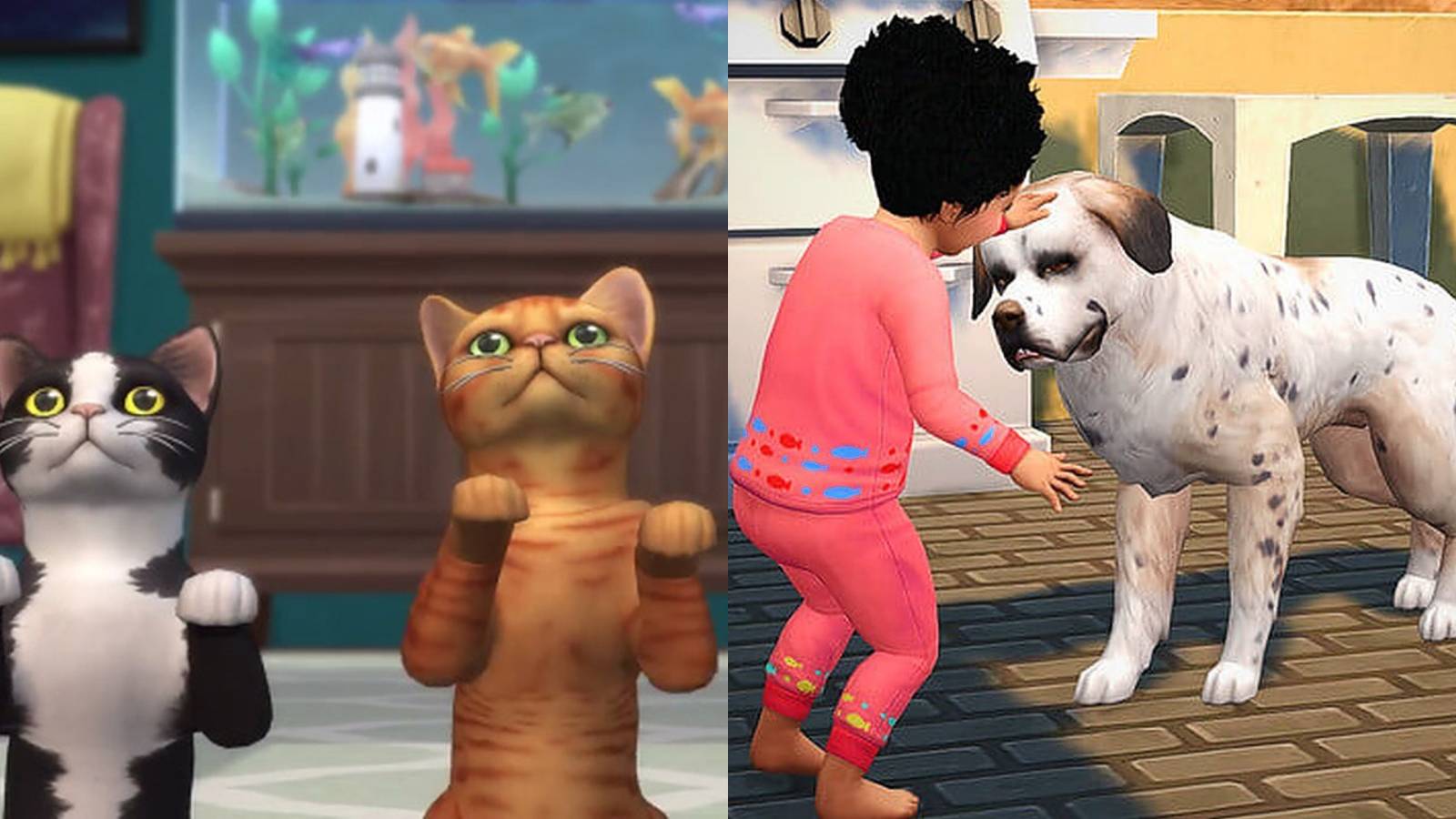 The Sims 4 pets feature