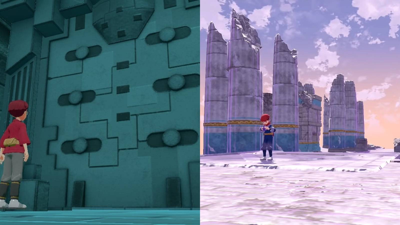 Pokemon Legends Arceus - Recognisable Sinnoh Landmarks