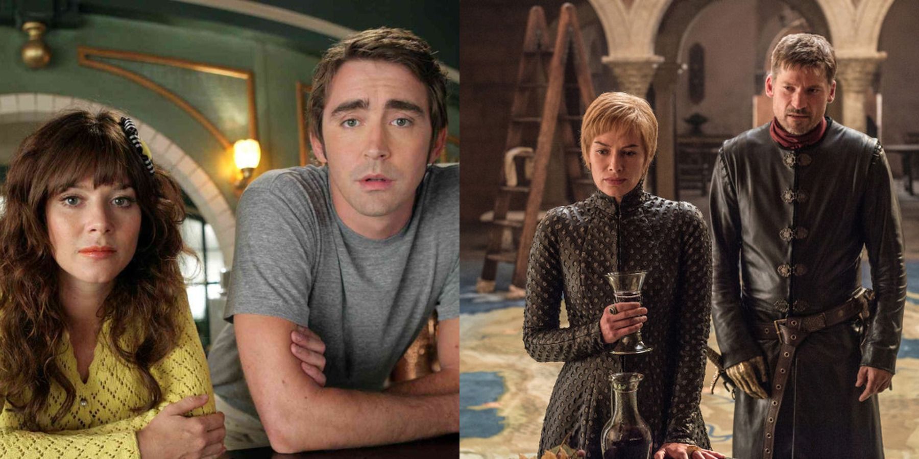 Best forbidden love in TV shows feature split image Pushing Daisies and Game of Thrones