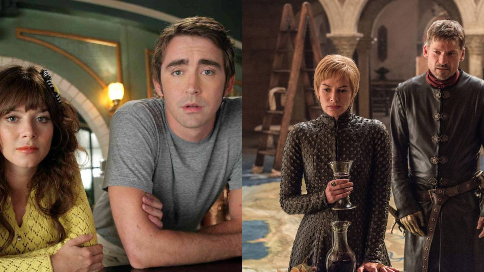 Best forbidden love in TV shows feature split image Pushing Daisies and Game of Thrones