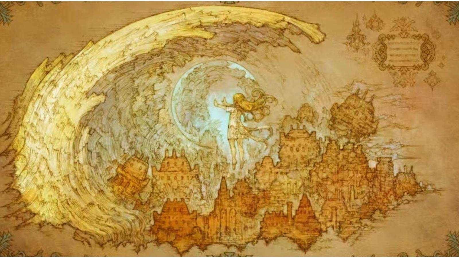 Minfilia saving the First.