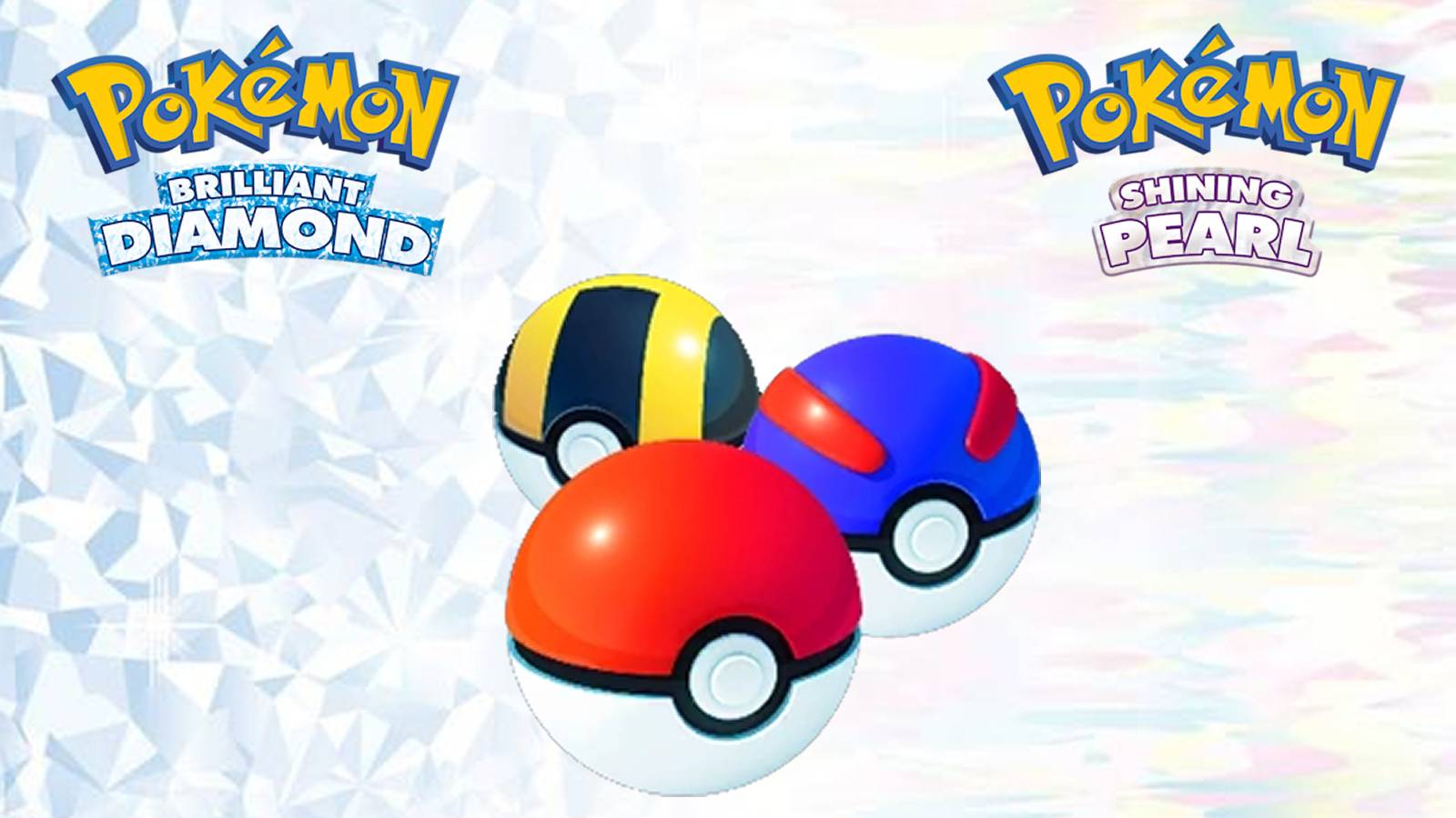 pokemon brilliant diamond shining pearl pokeballs