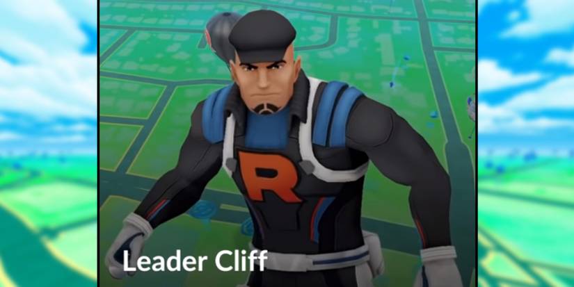 Team Rocket leader Cliff stands ready to battle