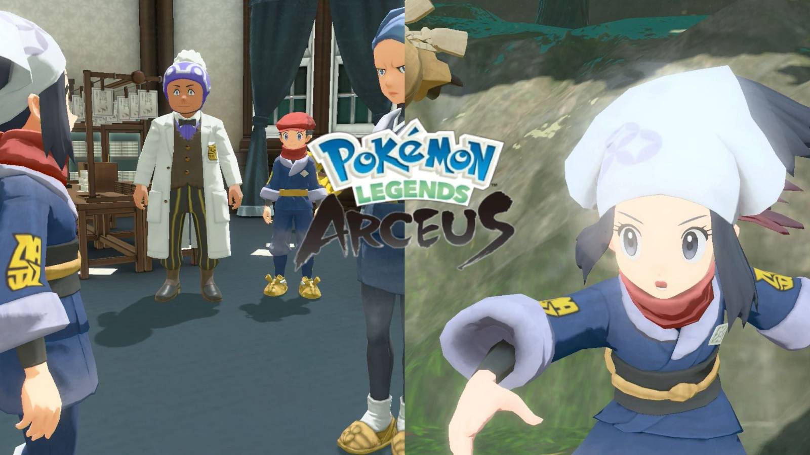 pokemon legends arceus akari female protagonist