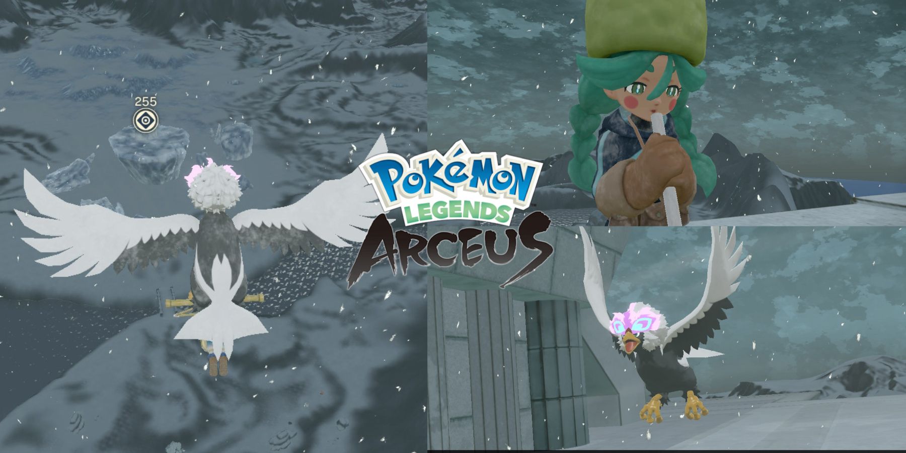 pokemon legends arceus alabaster icelands get braviary