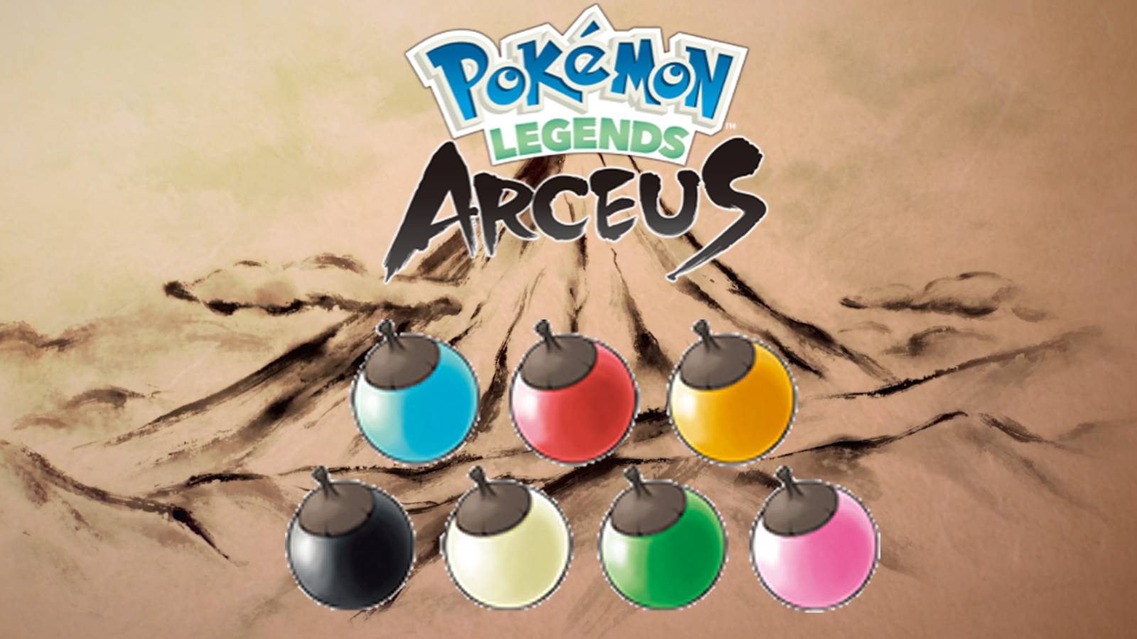 pokemon legends arceus apricorns