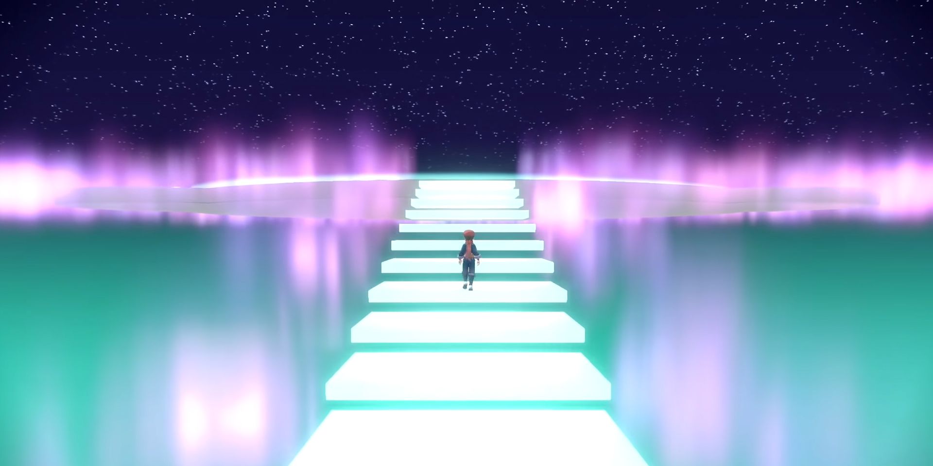 pokemon-legends-arceus-arceus-boss-guide-02-glowing-staircase