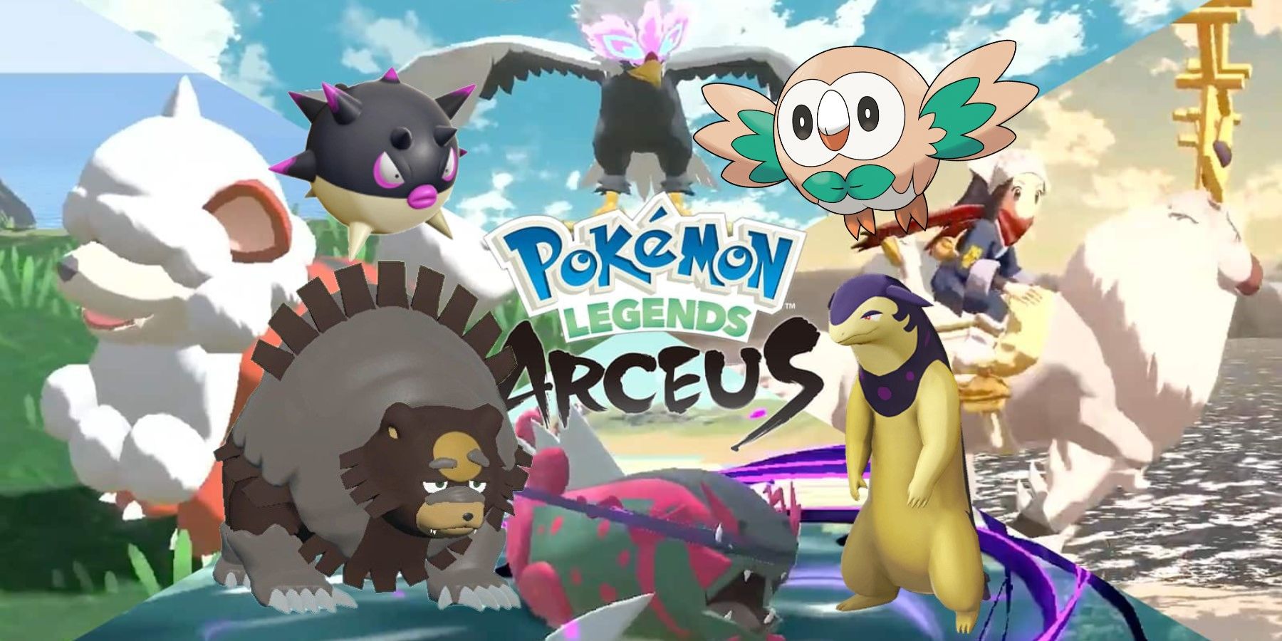 Meet All of ARCEUS' New Pokémon Evolutions and Regional Forms