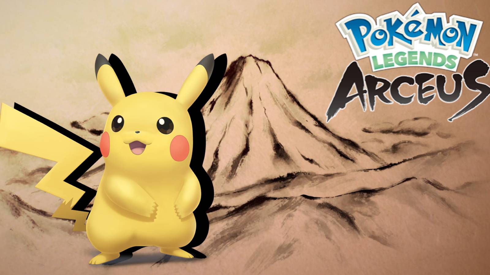 pokemon legends arceus pikachu